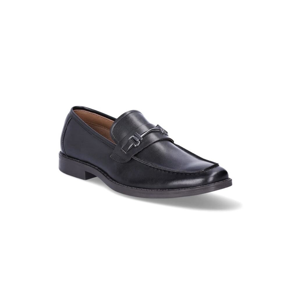 George Jackey Loafers Men's Size 8 NWT Black With Memory Foam.